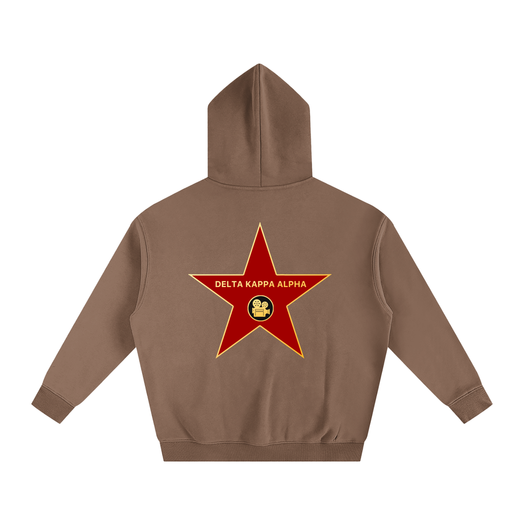 Film Camera Oversize Fleeced Hoodie