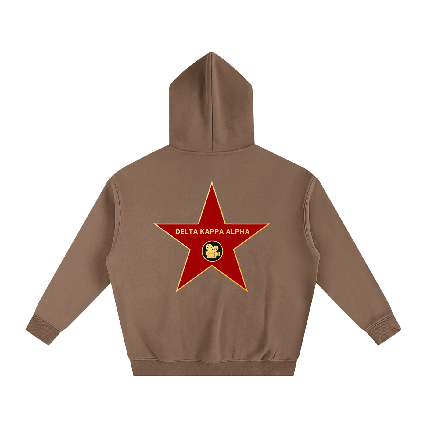 Film Camera Oversize Fleeced Hoodie
