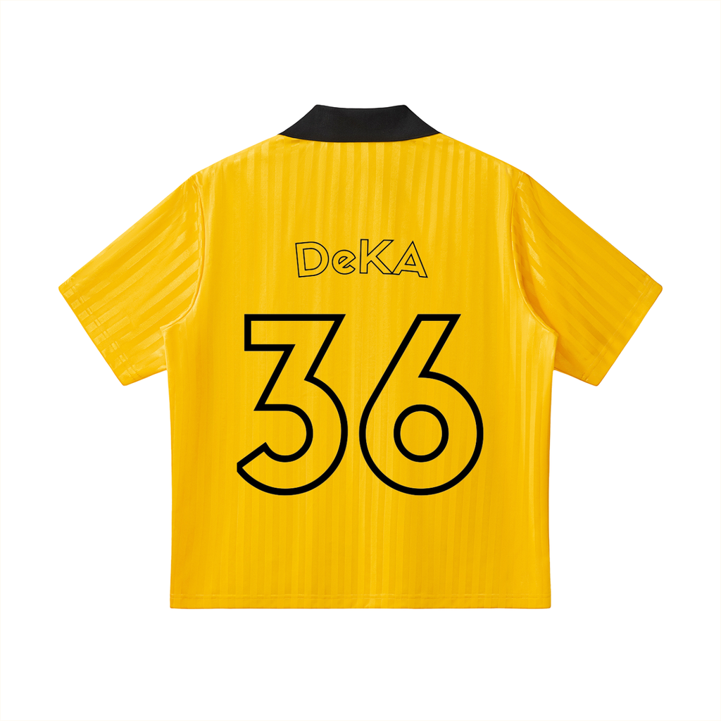 Black Stripes Soccer Jersey