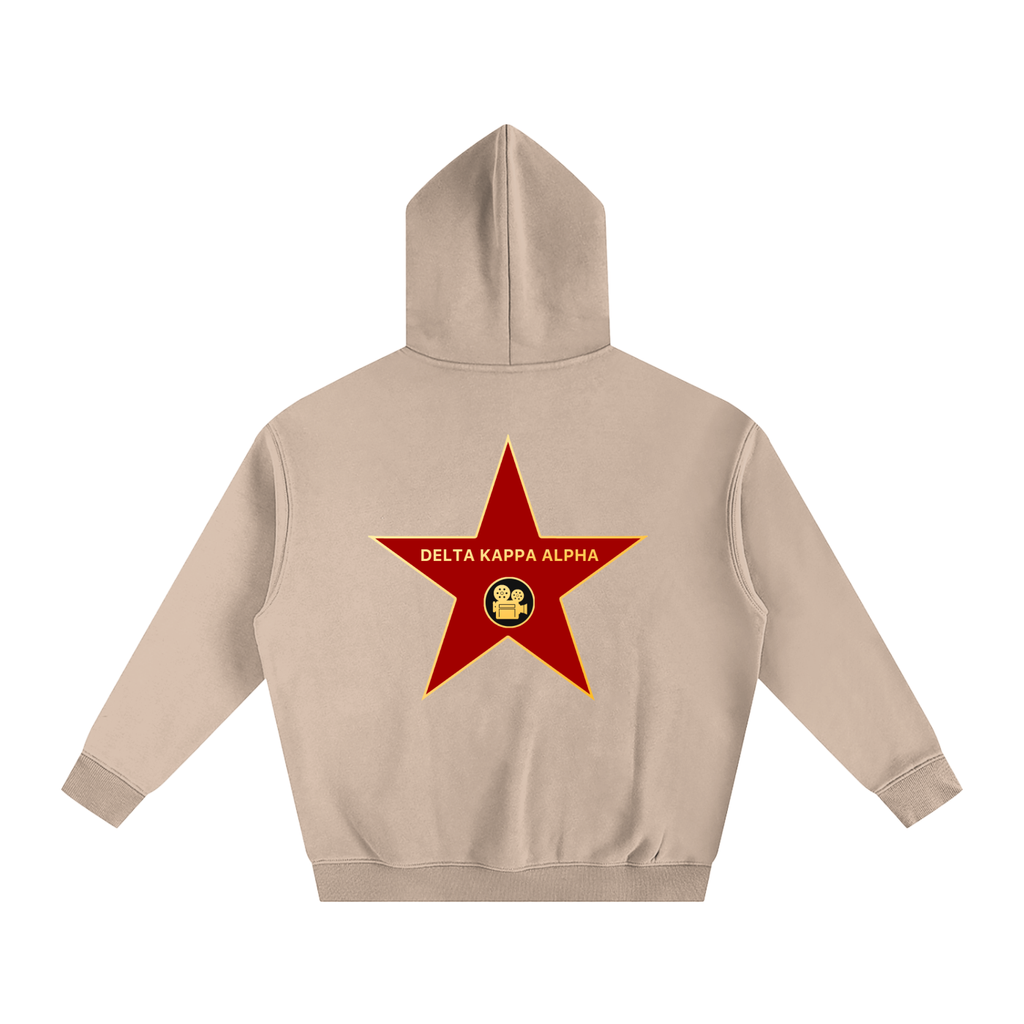 Film Camera Oversize Fleeced Hoodie