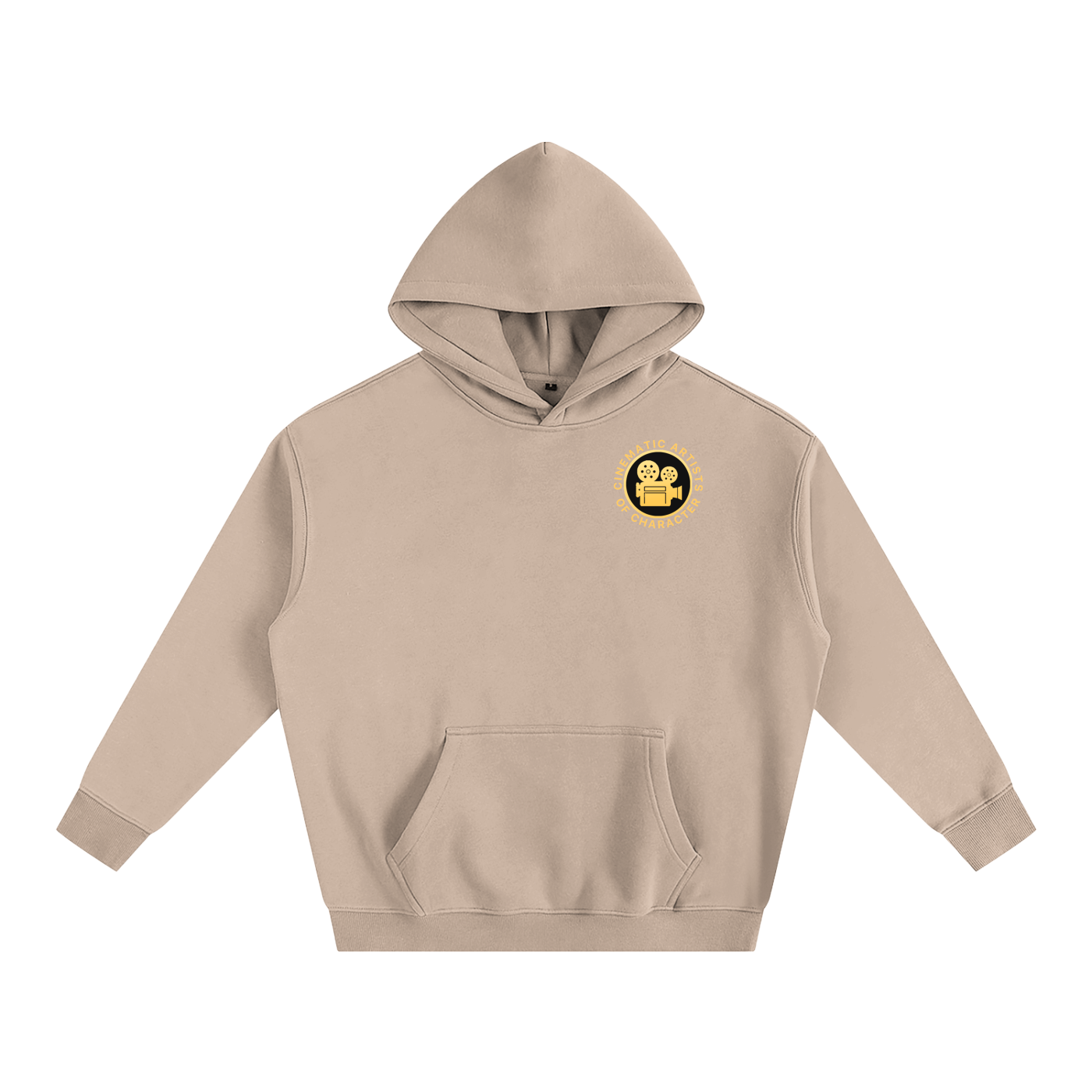 Film Camera Oversize Fleeced Hoodie