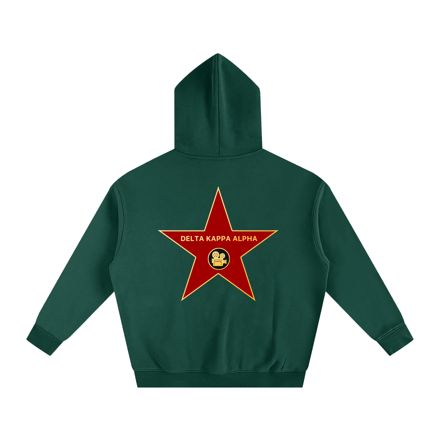 Film Camera Oversize Fleeced Hoodie