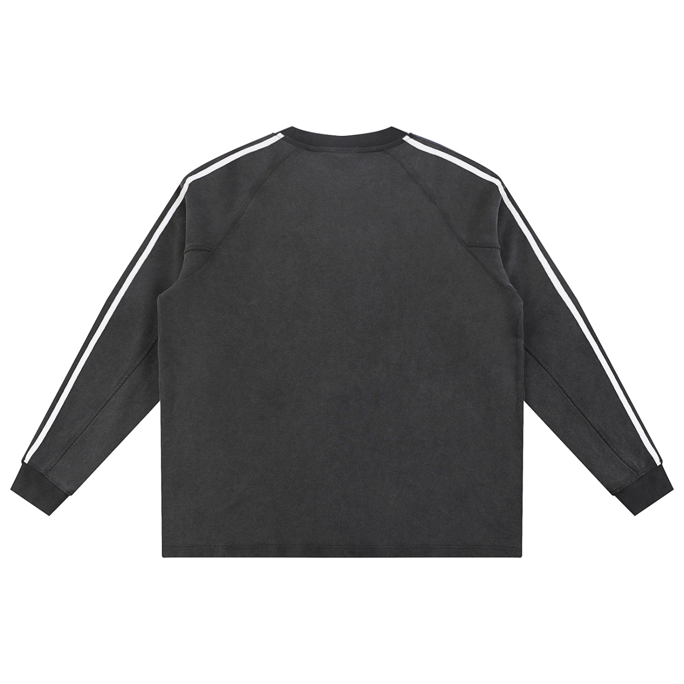Minimalist Washed Contrast Tape Sweatshirt
