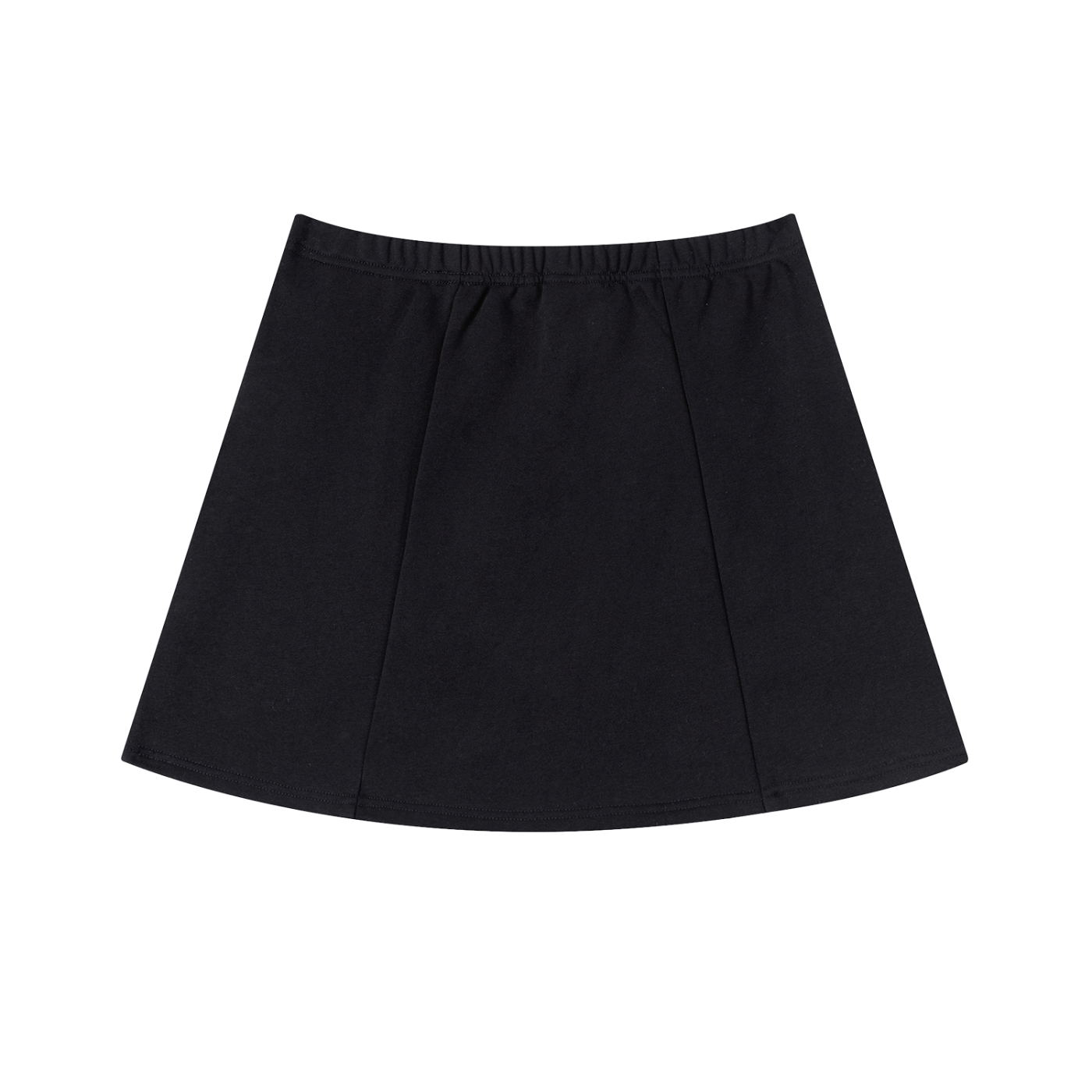 Minimalist Striped Slit Skirt