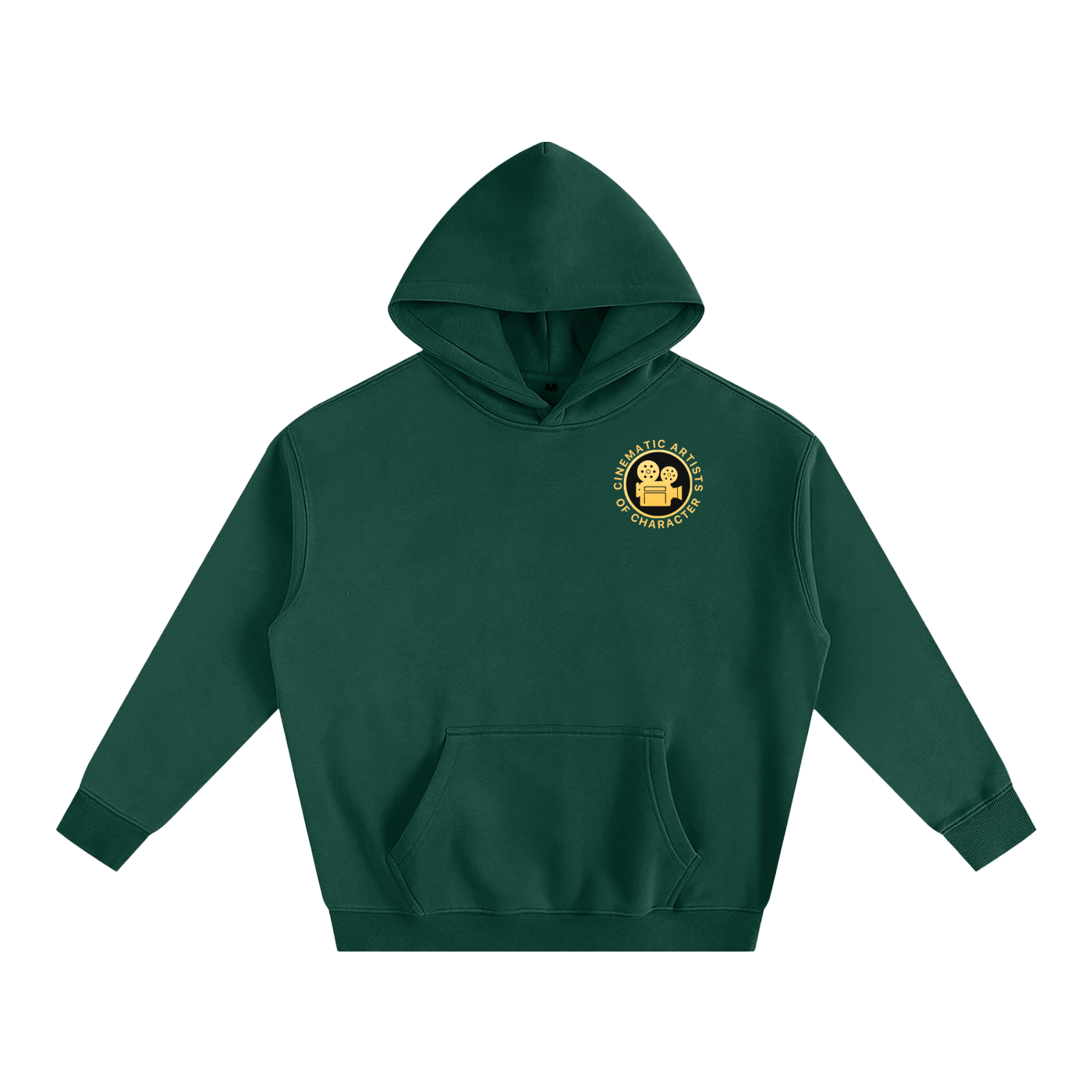 Film Camera Oversize Fleeced Hoodie