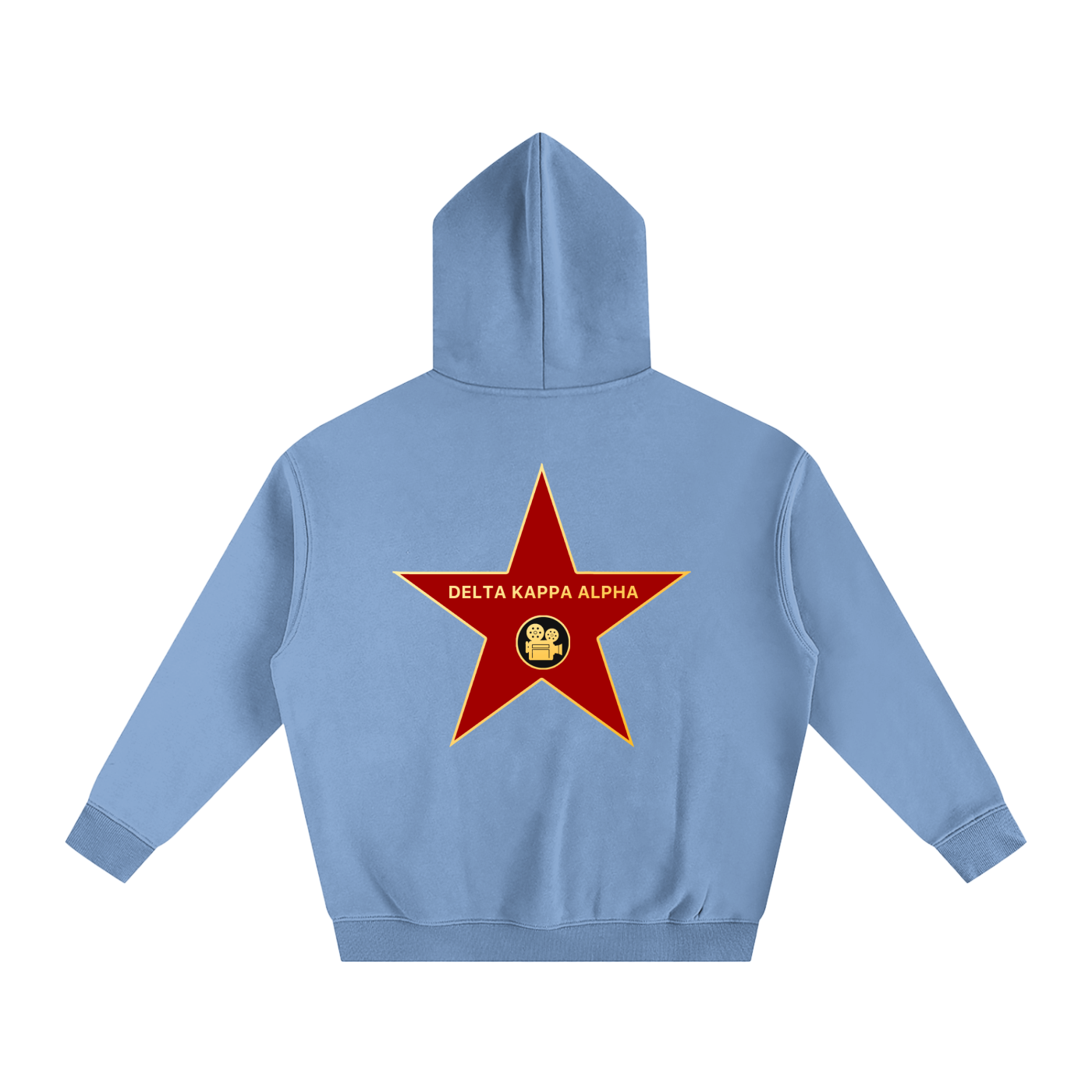 Film Camera Oversize Fleeced Hoodie