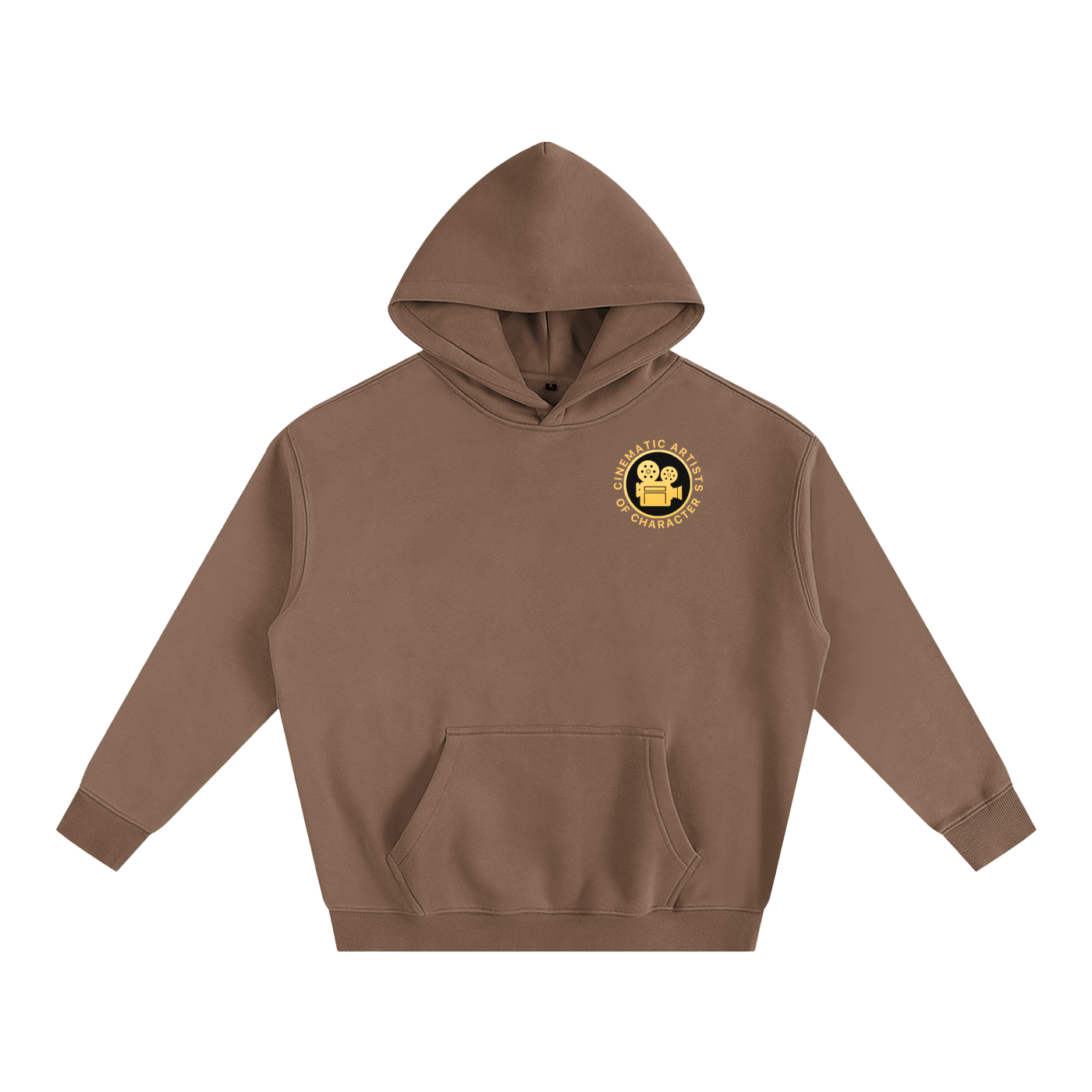 Film Camera Oversize Fleeced Hoodie