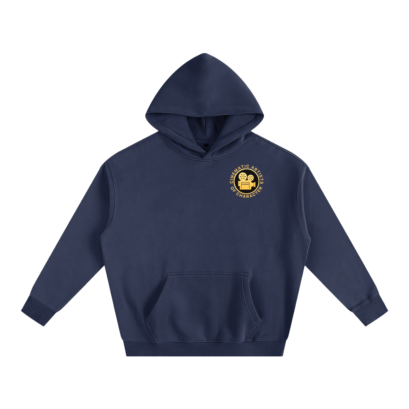 Film Camera Oversize Fleeced Hoodie