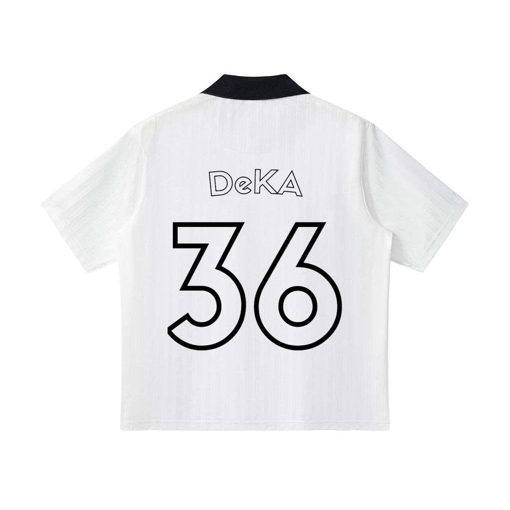 Black Stripes Soccer Jersey
