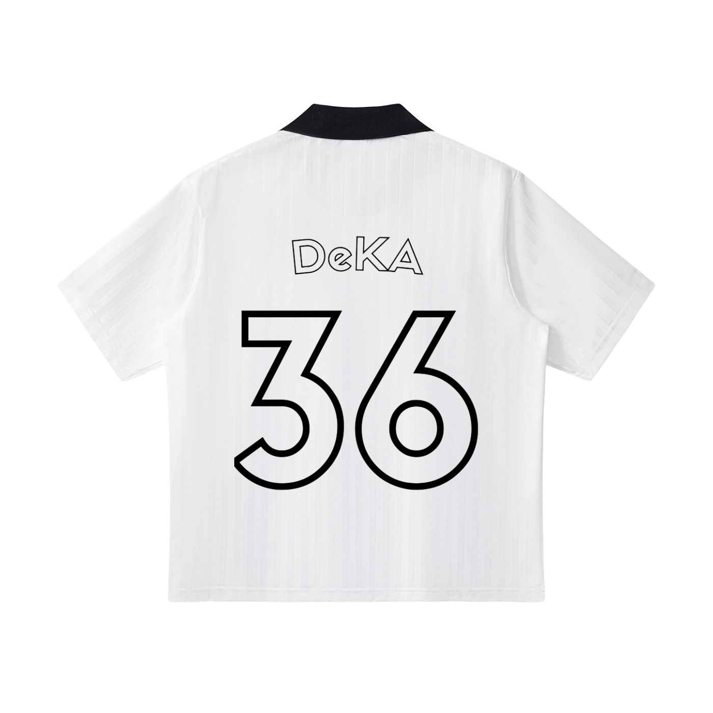 Black Stripes Soccer Jersey