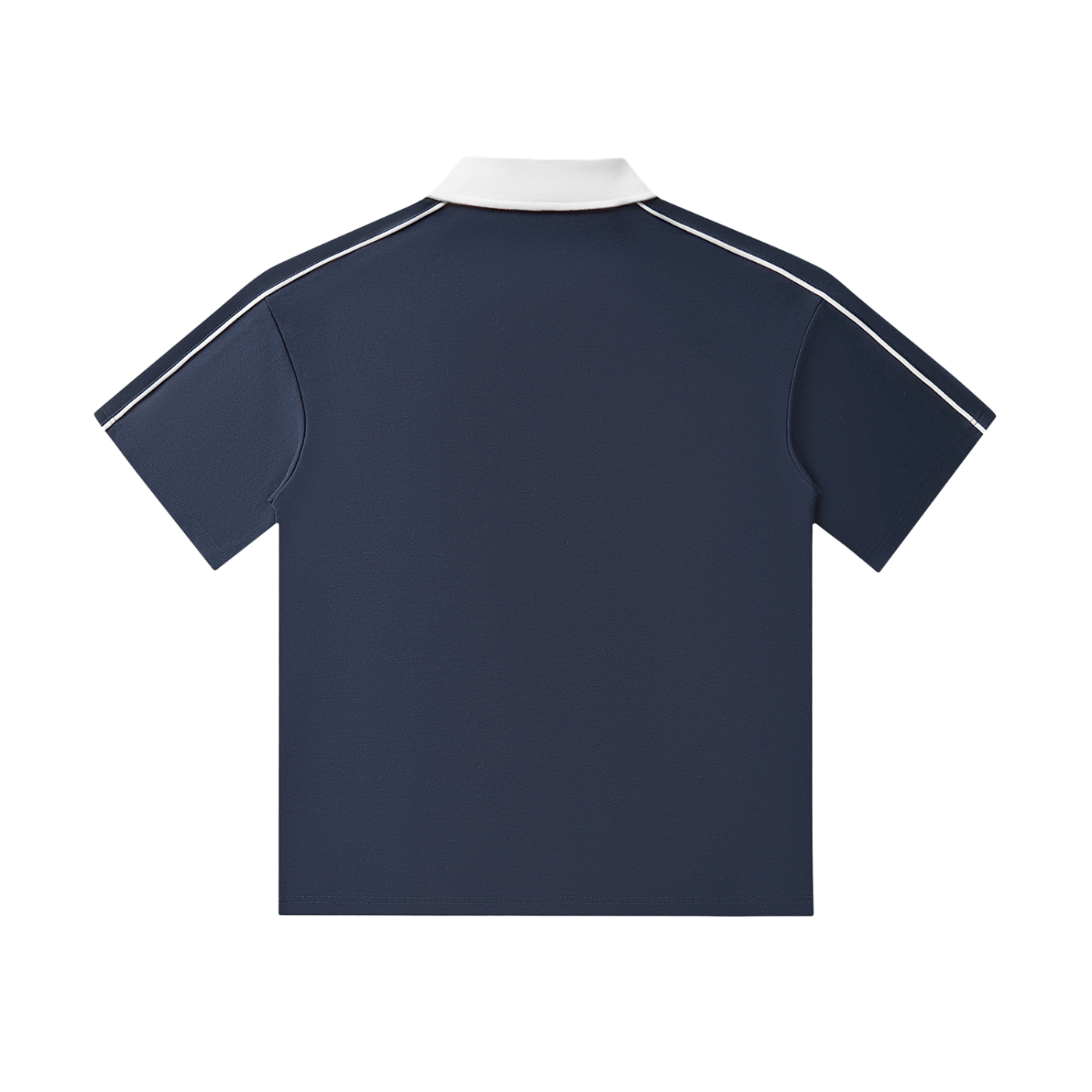 Minimalist Short-Sleeve Polo Shirt