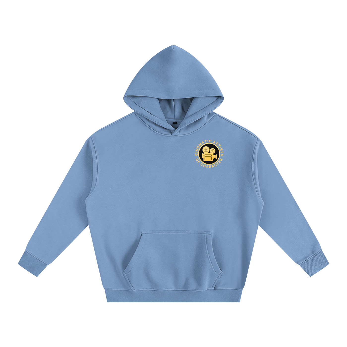 Film Camera Oversize Fleeced Hoodie