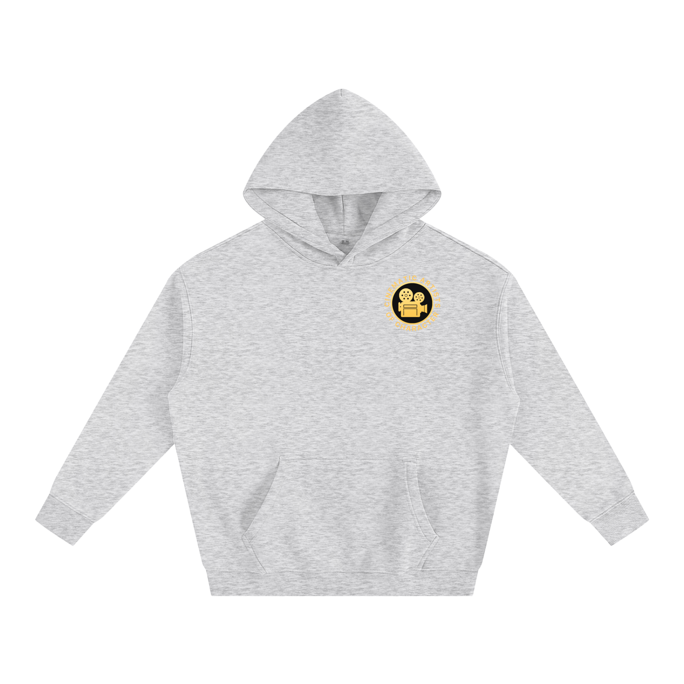Film Camera Oversize Fleeced Hoodie