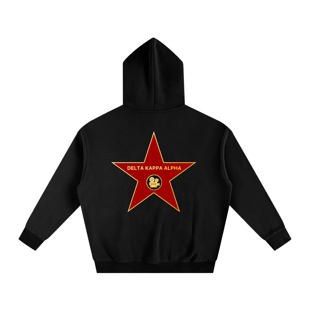 Film Camera Oversize Fleeced Hoodie